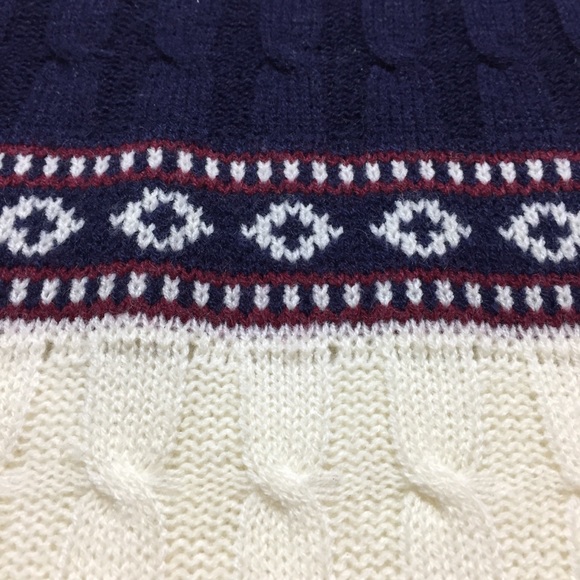 HP🎉 VTG Steep Slopes Cable Knit Christmas Sweater - Picture 7 of 7